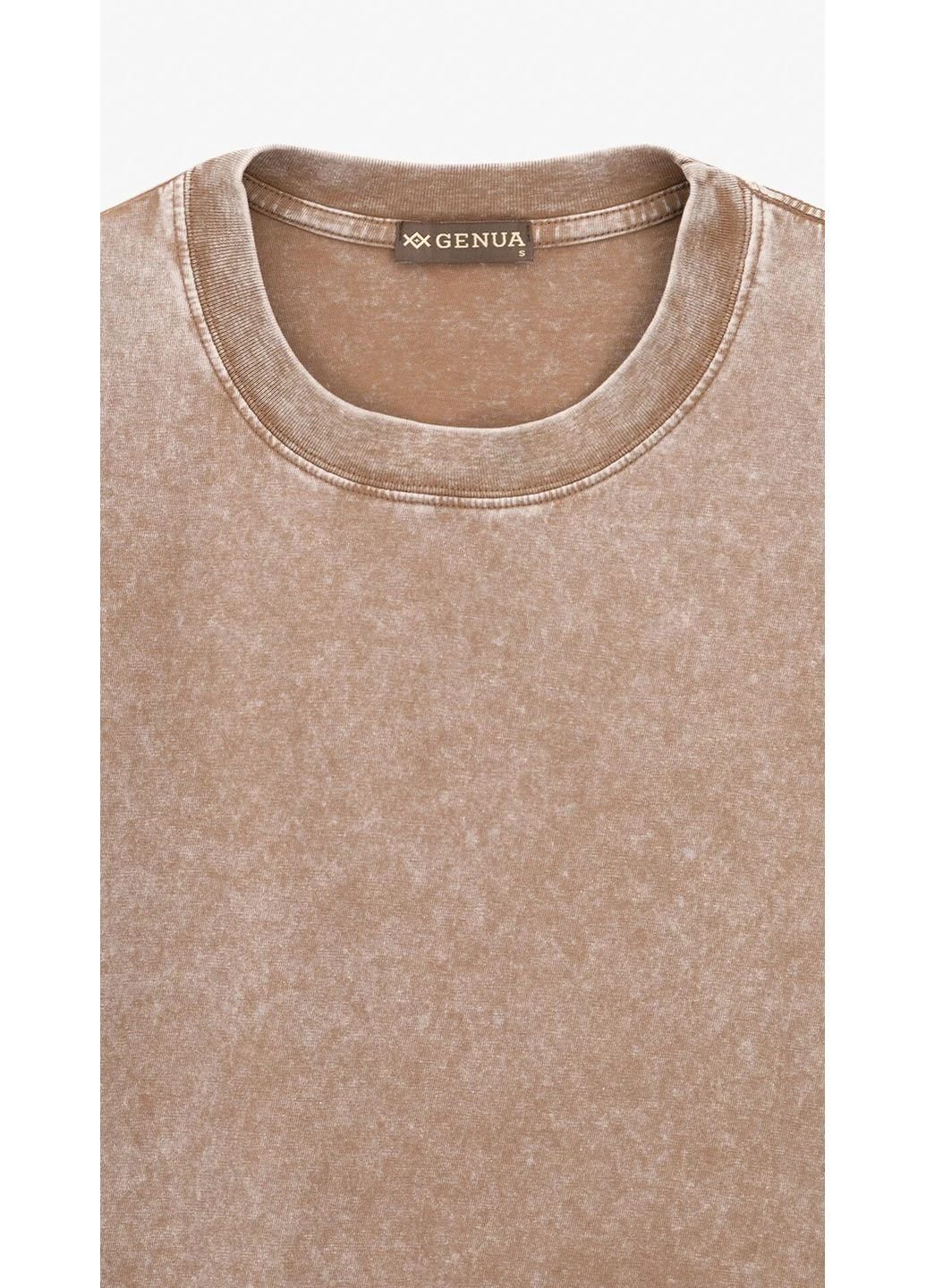 Футболка однотонна жіноча 809 shop (2000991047853) Genua - (388099961)