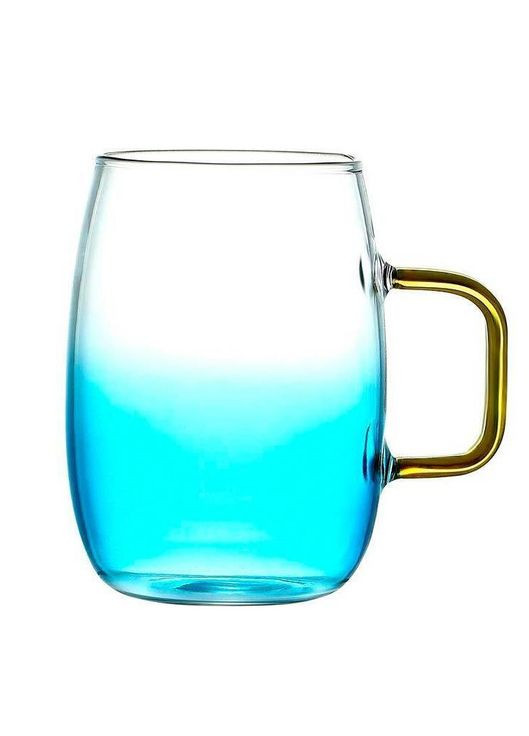 Набір чашок з ручками Blue Atlantic, 300 мл, 2 од., боросилікатне скло AR2630BA Ardesto (273223409)