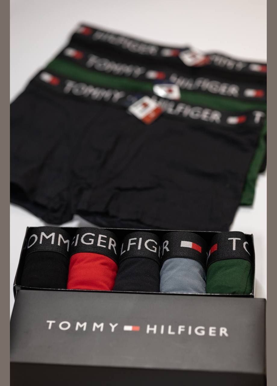 Трусы T.Hilfiger черная резинка No Brand (331175200)