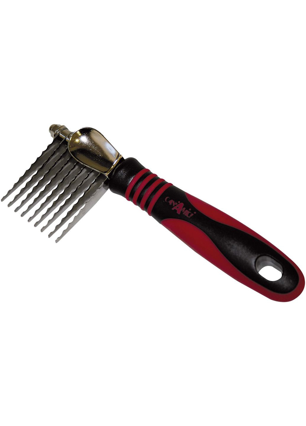 Колтунорез для кошек и собак Vanity CaniAMici большой 9 лезвий 6.5 x 18 см (8023222064393) Croci (279566481)