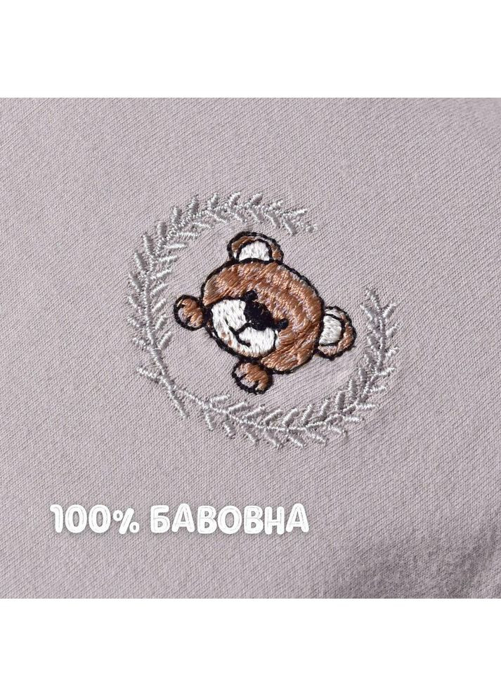 Наволочка на ортопедическую подушку детскую BabyComfort 23х27 см трикотаж с вышивкой PAPAELLA (365301312)