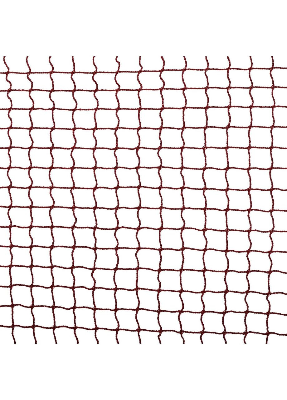 Сітка для бадмінтону FOX F7004 (поліестер, р-р 6,1x0,76м, осередок р-р 2х2см, червоний-білий) F.O.X (361435432)