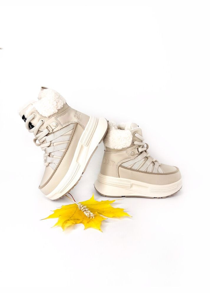 Бежевые зимние ботинки 27 г 16,2 см бежевый артикул з133 Jong Golf