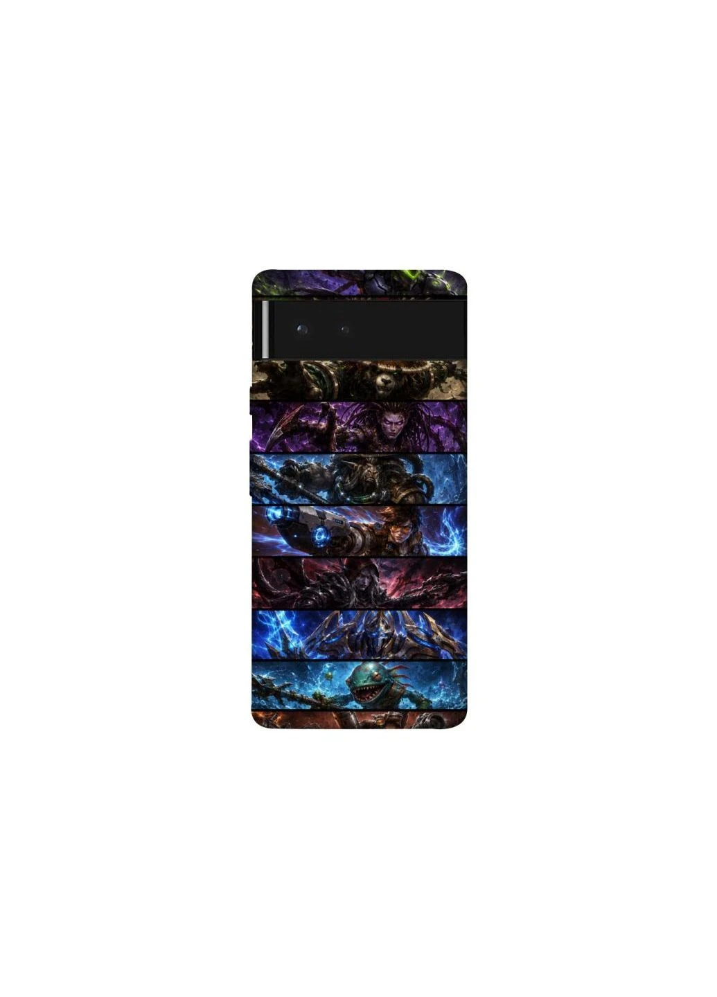 Чехол на Google Pixel 6 Blizzard ver.2 Frontalka (395814258)