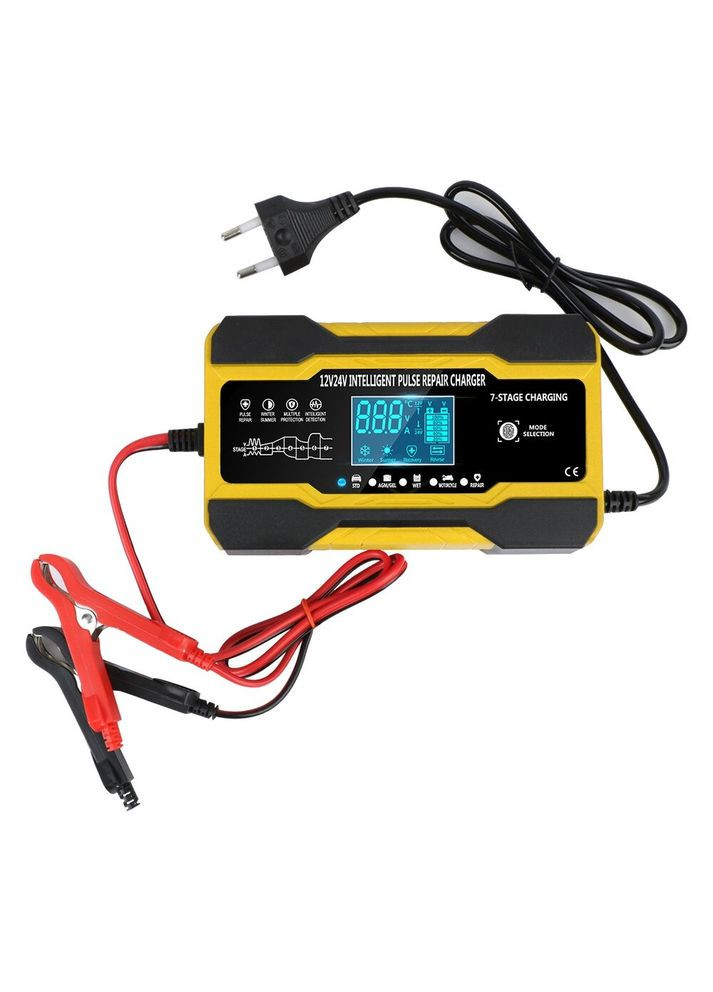 Зарядное устройство для автомобильного аккумулятора 12/24 V 10A Автоматический импульсный с функцией ремонта No Brand (334002083)