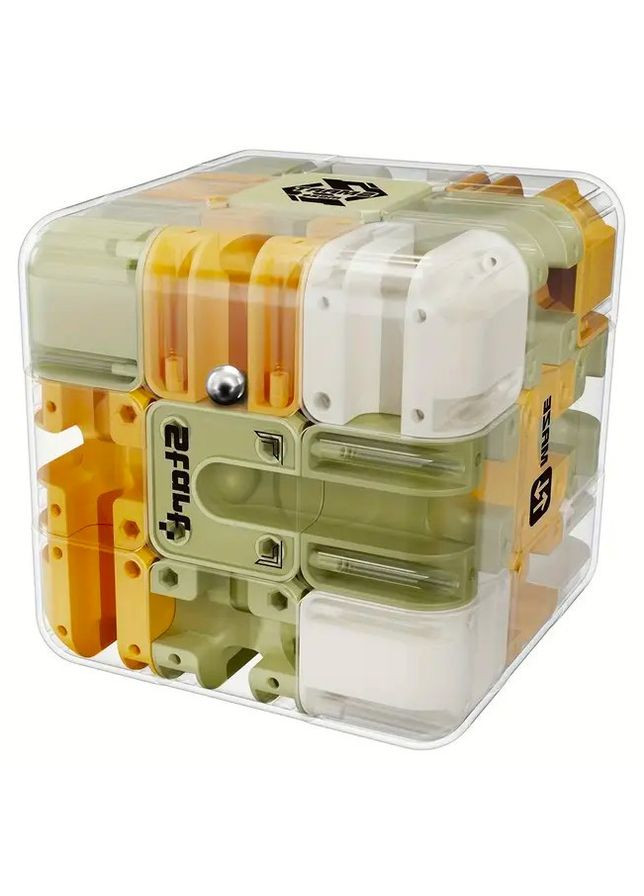 Розвиваюча 3D головоломка лабіринт Кубик Рубіка No Brand (363319823)