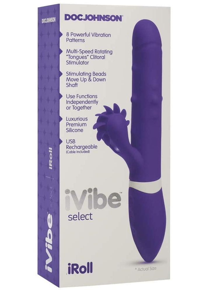 Вібратор iVibe Select iRoll MULTISHOP Doc Johnson (341303395)
