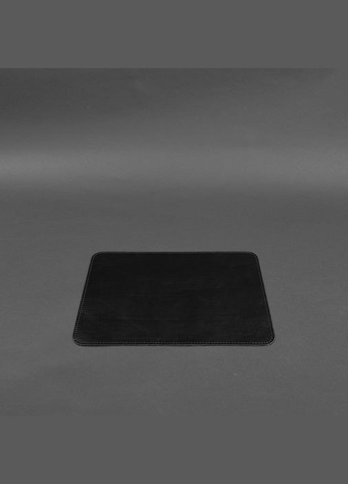 Коврик для мышки из натуральной кожи 1.0 черный краст (A-027806) BlankNote (330144399)