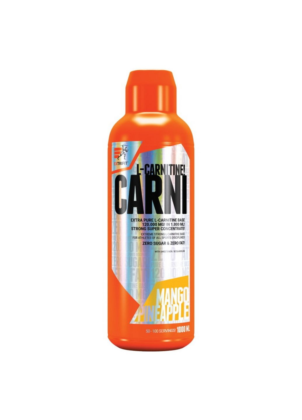 Жиросжигатель Carni 120 000 Liquid, 1 литр Ананас-манго Extrifit (293483242)