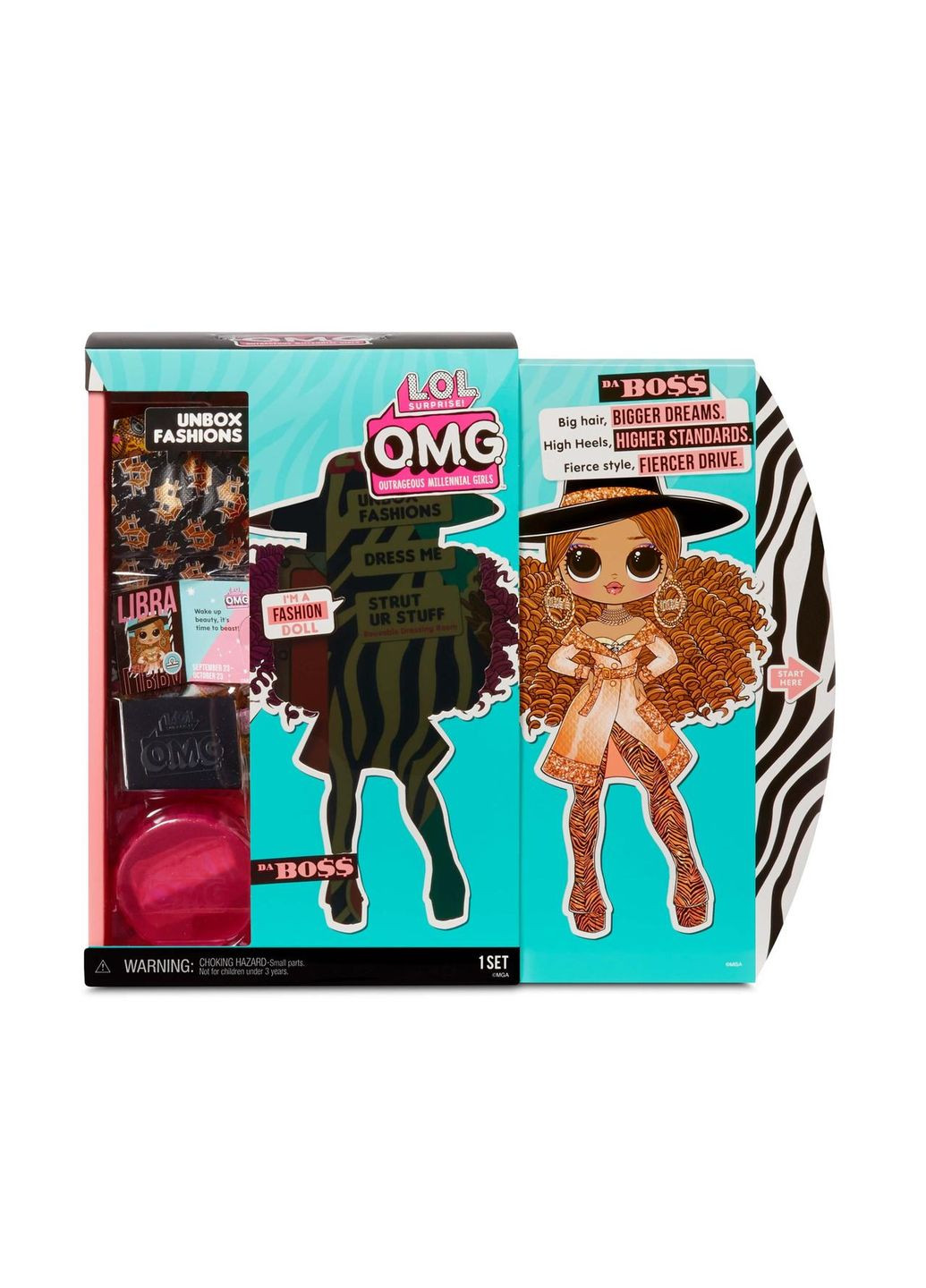 Игровой набор с куклой LOL Surprise OMG Da Boss MGA Entertainment (282964606)