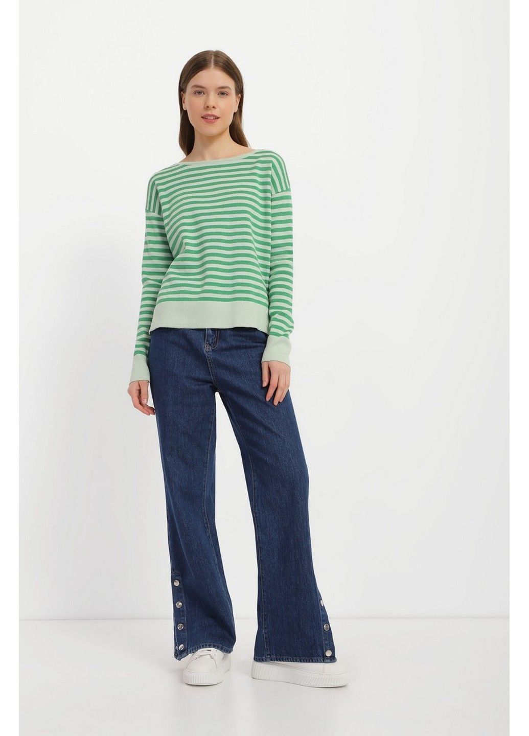 Світло-зелений демісезонний джемпер jw906 Sewel