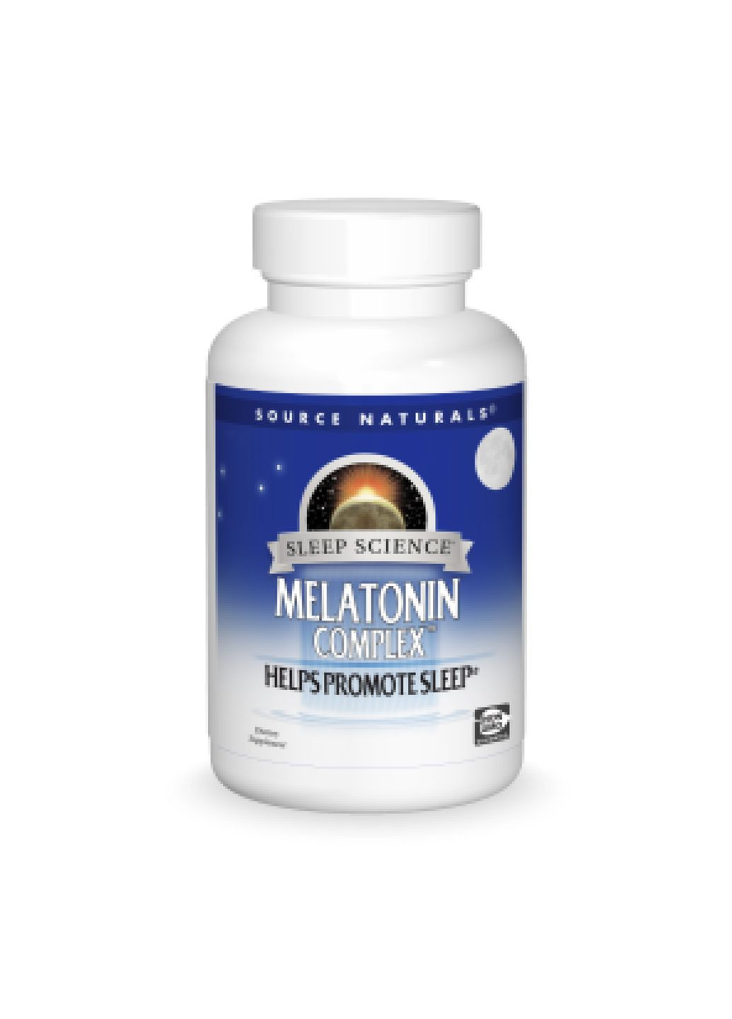 Леденці для сну для дорослих Sleep Science Melatonin Complex 3 мг апельсин 100 шт Source Naturals (367956444)