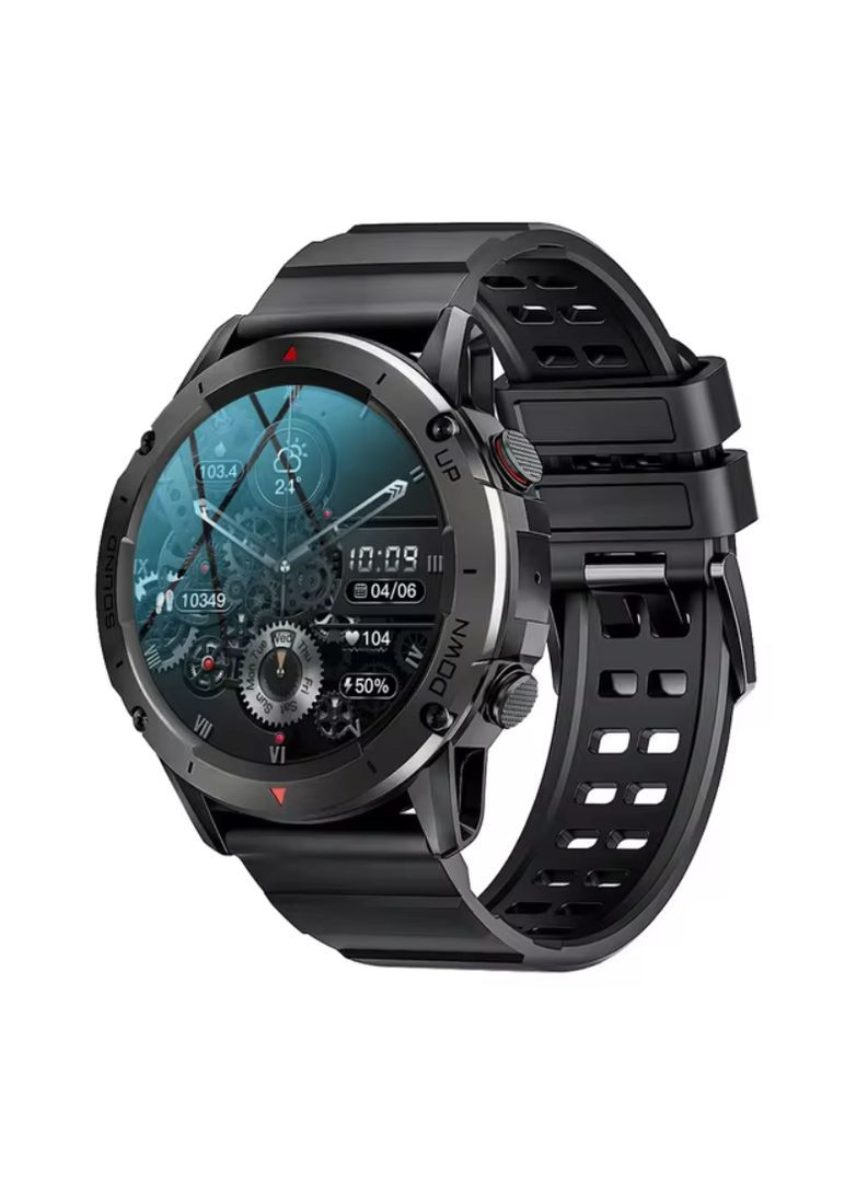 Смарт-часы мужские MELANDA водонепроницаемые, противоударные,Bluetooth звонки No Brand (302898954)