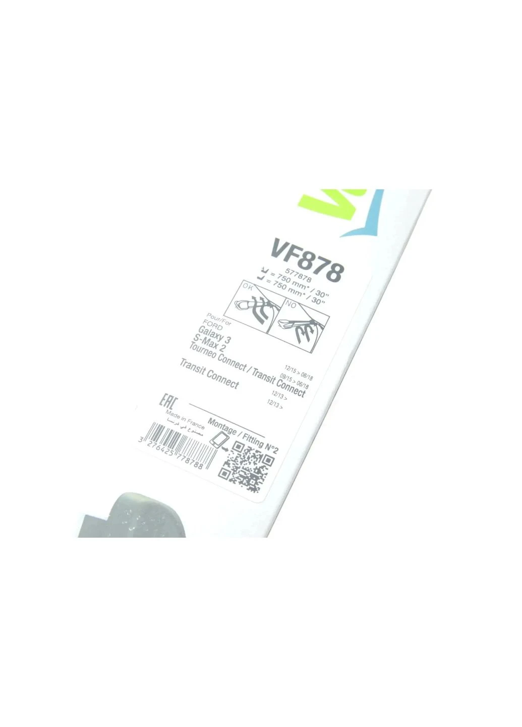 Щетки стеклоочистителя (750/750мм) Ford Connect 13 577878 (opt-om) Valeo (354757551)