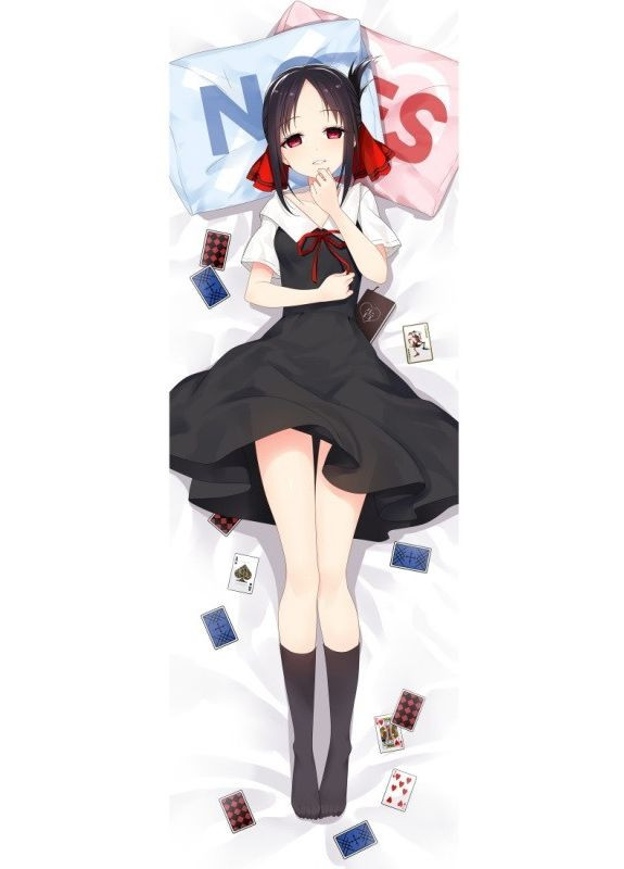 Дакімакура 150 х 50 см Пані Кагуя В Любві як на війні обіймашка аніме Подушка зі знімною Viva (346056125)