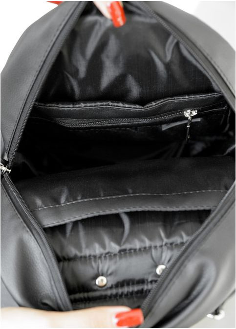 Жіночий міський класичний рюкзак Чорний (6490221231) Sambag (361244593)