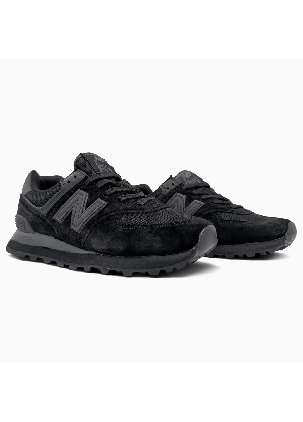 Чорні Осінні кросівки чоловічі new balance 574 legacy classic black нью беланс 574 No Brand