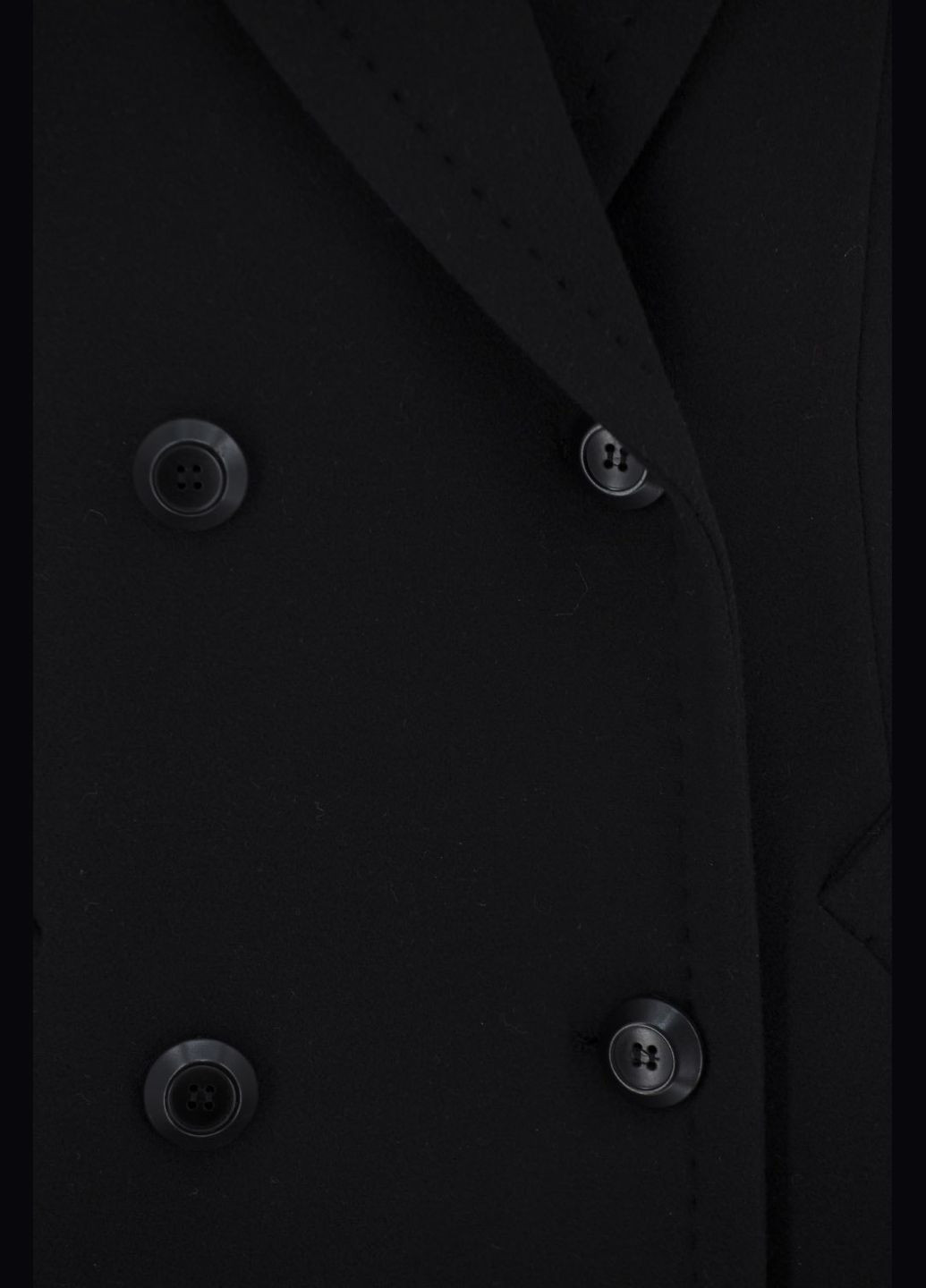 Черное демисезонное Женское пальто Kent (кемел, ), 40887 No Brand