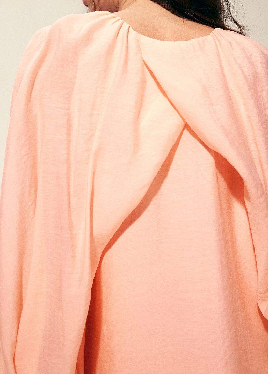 Персикова літня блузка H&M