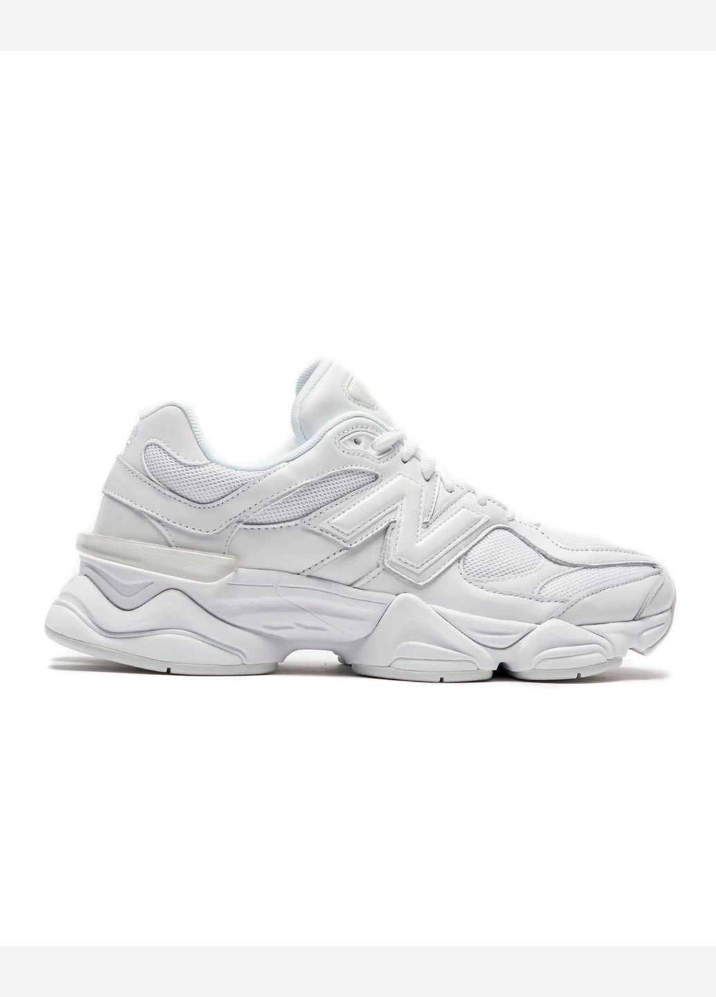 Кросівки жіночі 9060 U9060NRJ весна-літо шкіра текстиль білі New Balance білі всесезони (322712118)