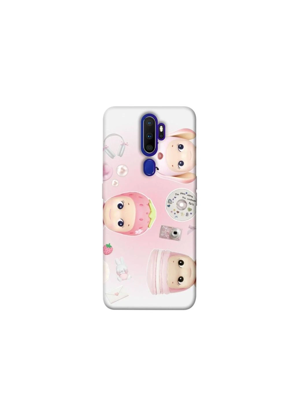 Чехол на Oppo A5 (2020) / Oppo A9 (2020) Sonny Angels pink Frontalka (353332572)