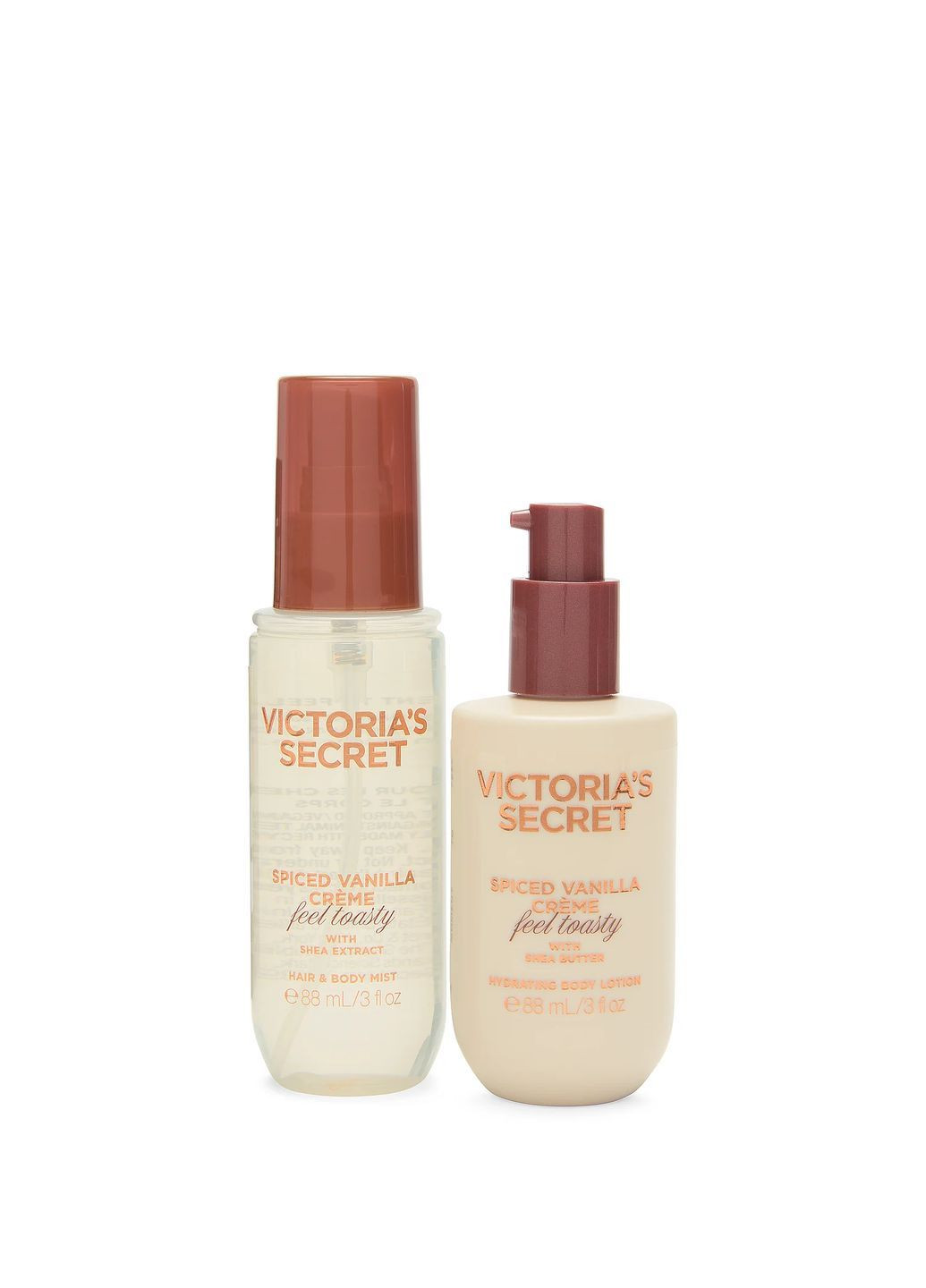 Подарунковий набір — міст та лосьон для тіла Victoria's Secret Feel Toasty 2-Piece Gift Set (367101805)