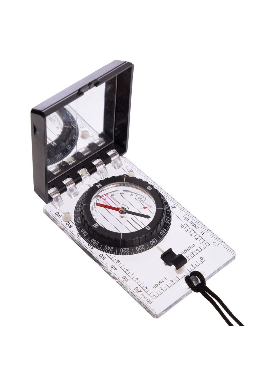 Компас жидкий планшетный в закрытом корпусе с зеркалом SP-(d-55мм, пластик, р-р 100х63мм) (DC45-6C) SP-Sport (361436564)