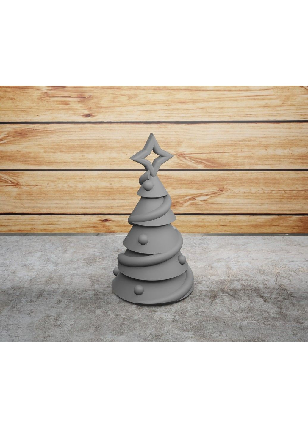 Фігурка. Ялинка з іграшками та зіркою. ЗаСвіт (280940558)