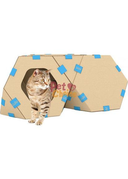 Модульний будиночок для котів ТелеПет (440х440х370мм) Collar (367725375)