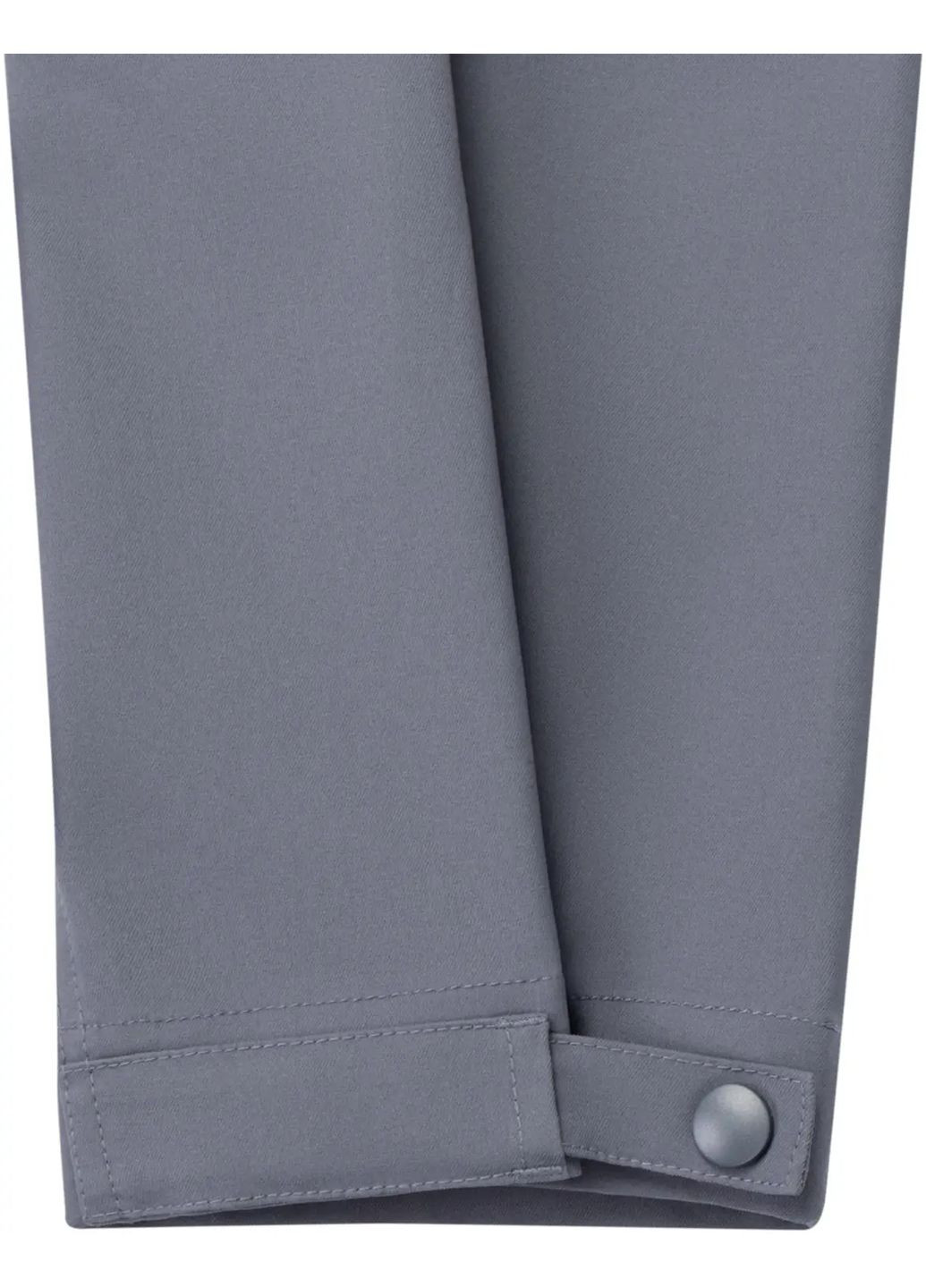 Серые демисезонные брюки No Brand