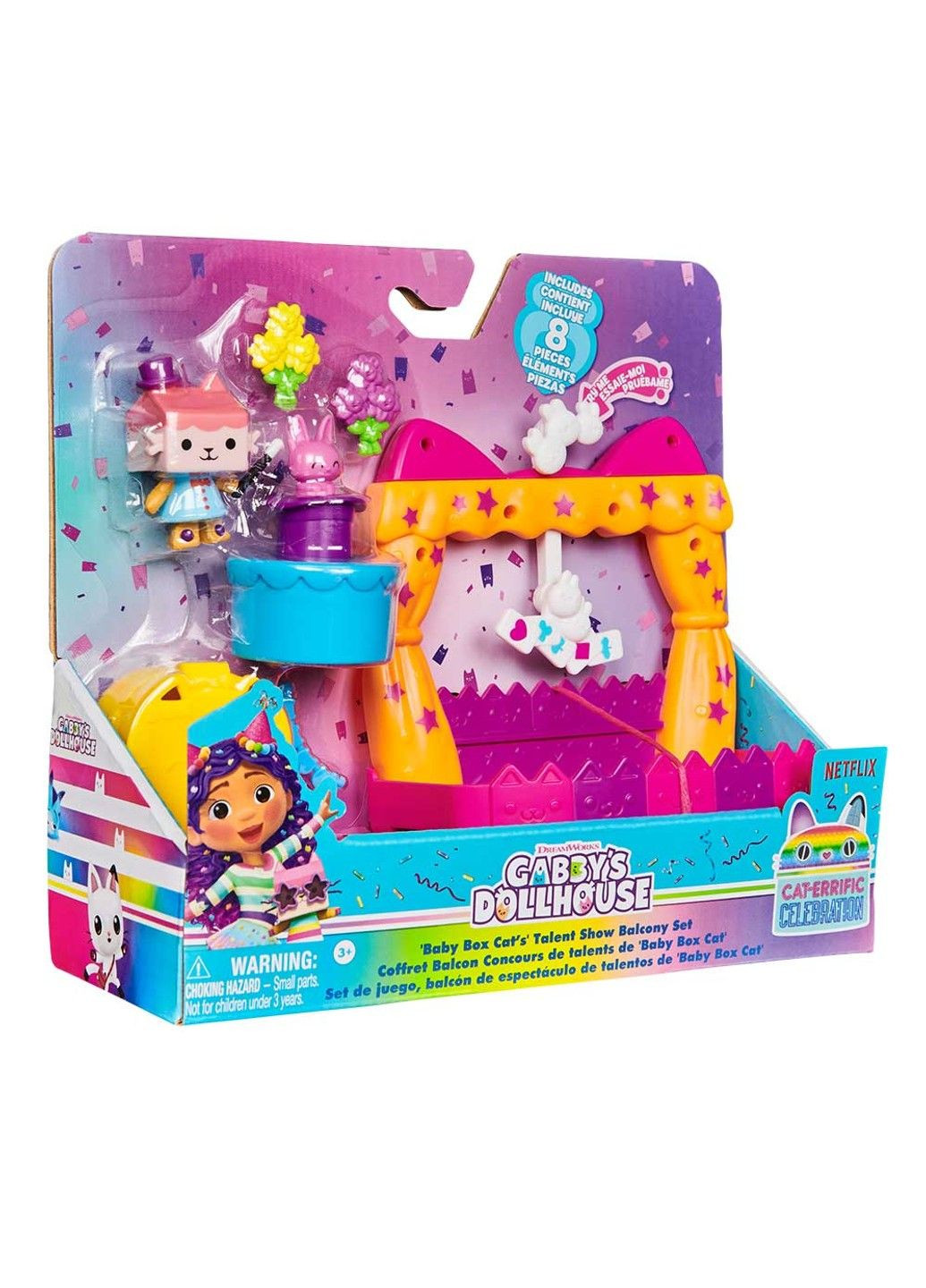 Ляльковий будиночок Габбі: Ігровий набір «Балкон Доці-Бокс» Gabby's Dollhouse (333708443)
