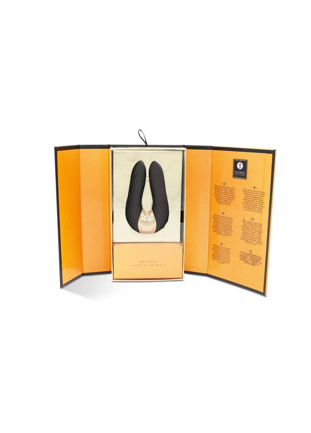 Вибратор для клитора Aiko Black Shunga (316252572)