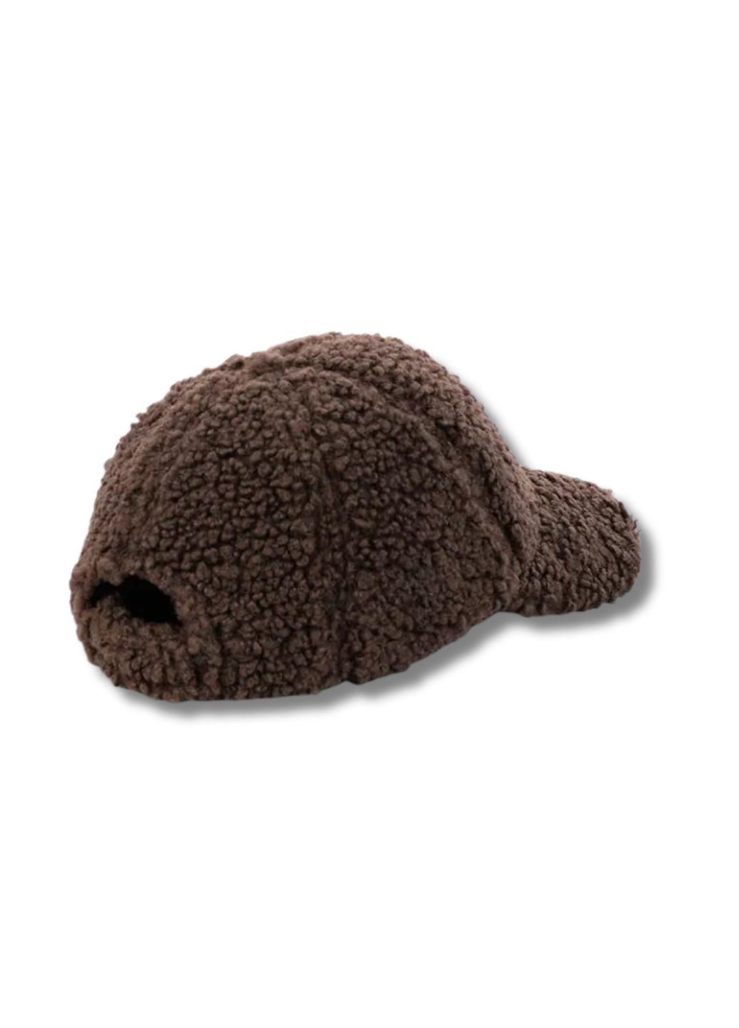 Женская зимняя кепка из меха с ушками - Барашек No Brand Зимова кепка (351348032)