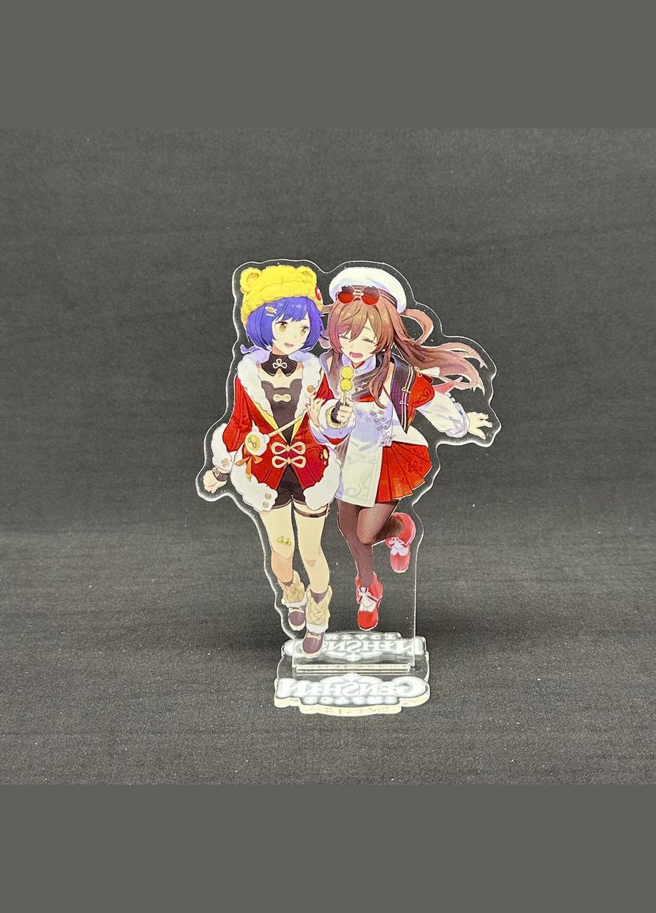 Акриловая коллекционная фигурка Геншин Импакт – Genshin Impact (Ху Тао и Сян Лин) No Brand (339619788)