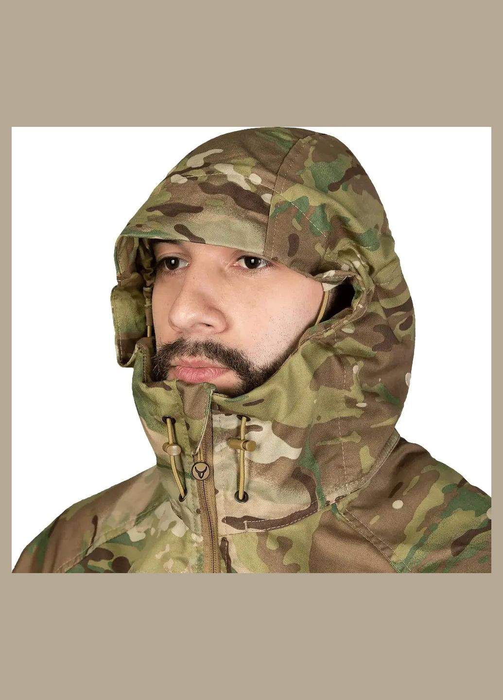 Комбінована демісезонна куртка stalker 3.0 twill camo Camotec