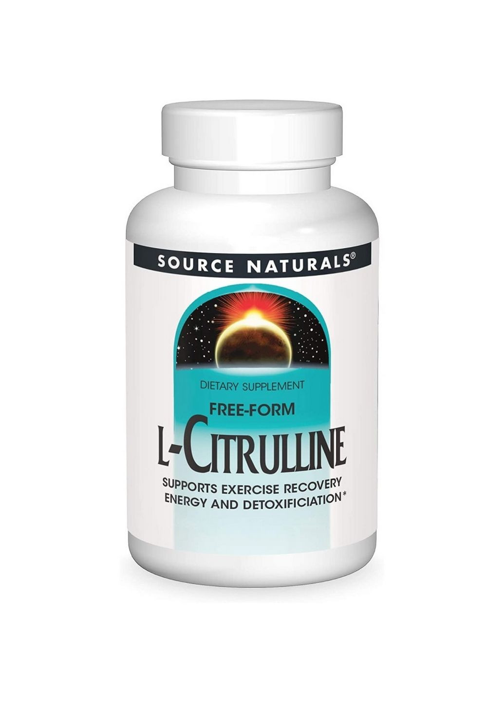 Амінокислота L-Citrulline 500 mg, 120 капсул Source Naturals (293478329)