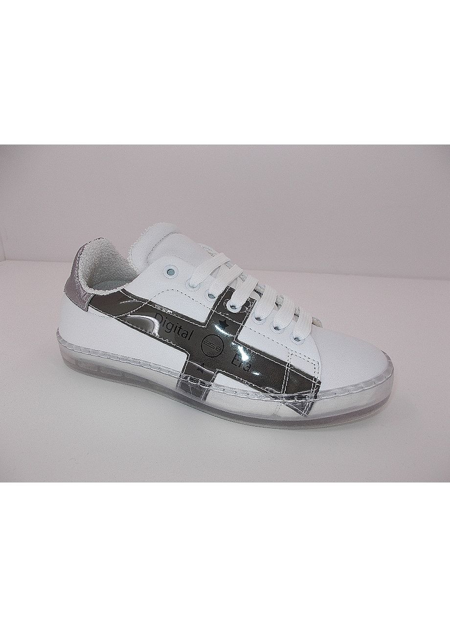 Белые кеды низкие, цвет белый ES8