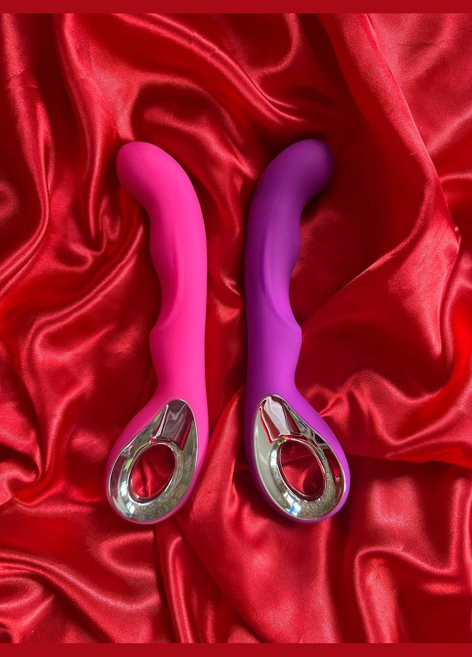 Силіконовий вібратор Anna для точки G Рожевий No Brand (340914577)