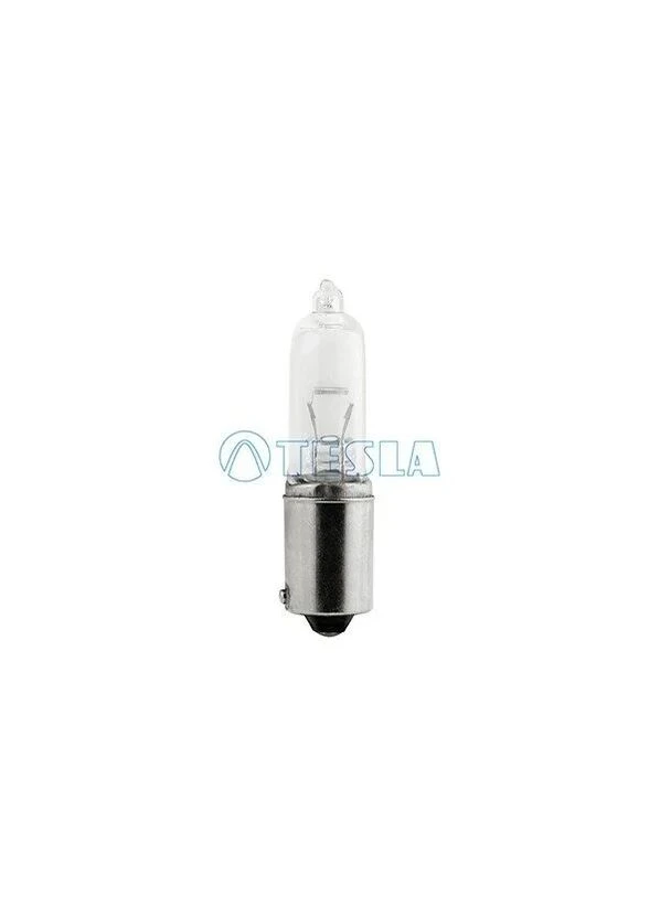 Лампа галогенная H21W 12V 21W BAY9s (кратно 10) Tesla (332213506)