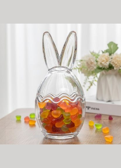 Емкость для хранения " удачи" 10,5*10,5*21,2 см (5100-004) ELISEY Кролик (319576199)