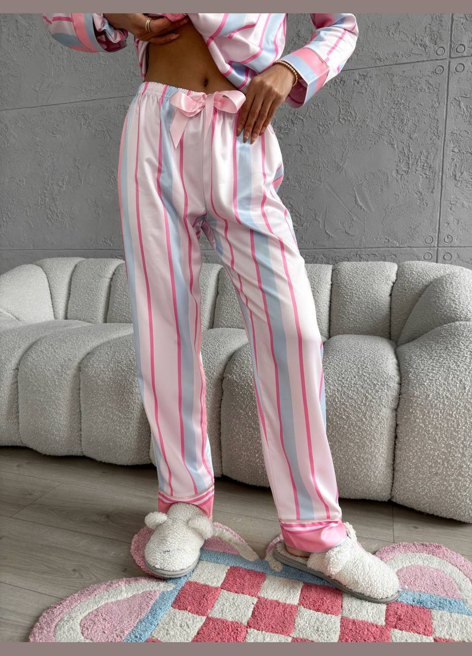 Розовая всесезон нежная пижамка из лимитированной коллекции из лого Vakko