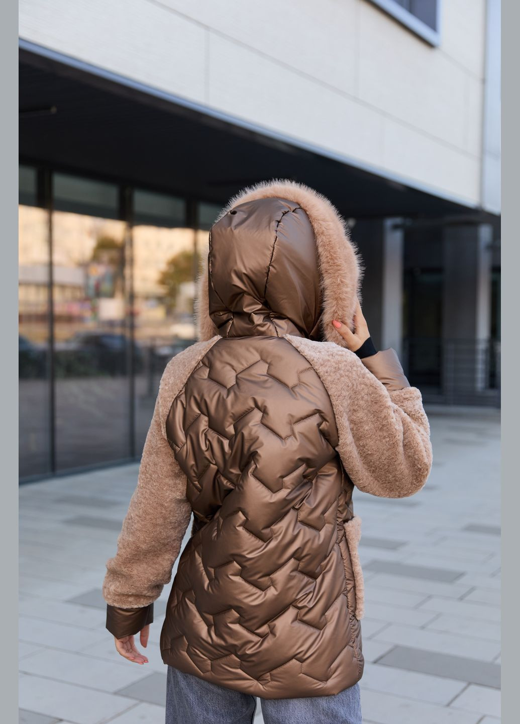 Мідна зимня куртка MN
