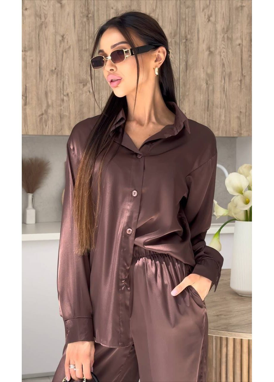 Домашній костюмчик із невагомого шовку❤️ Luna (371641131)