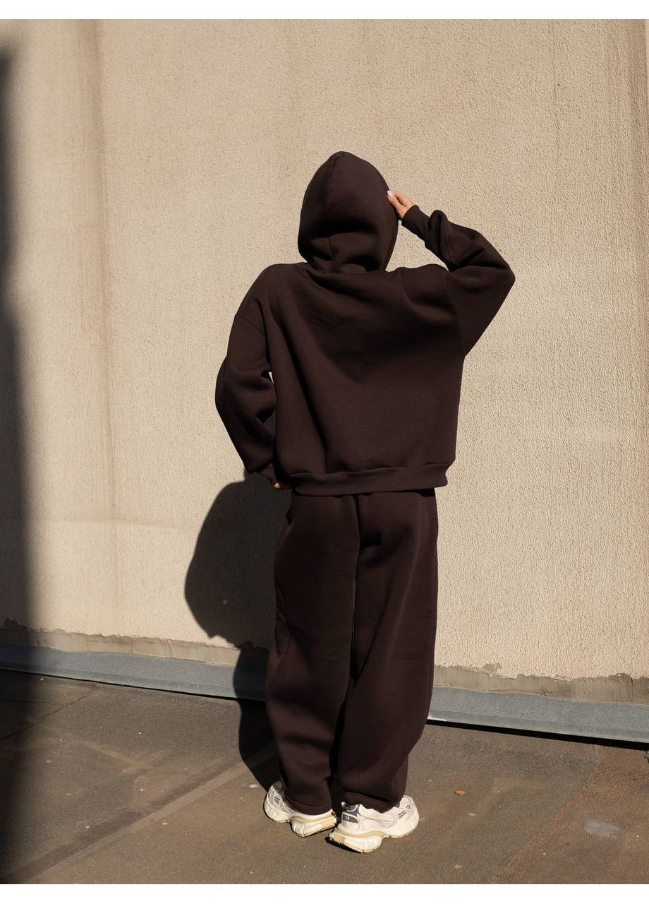 Оверсайз костюм, з якісної тринитки на флісі Україна (362357704)