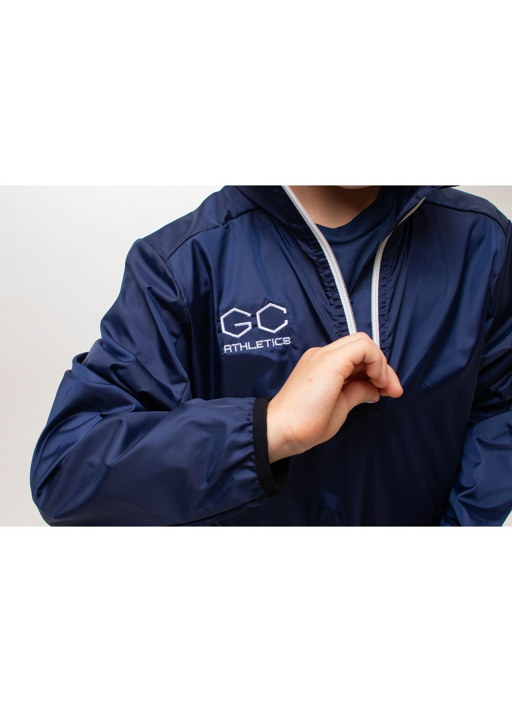 Синяя ветровка GC Athletics