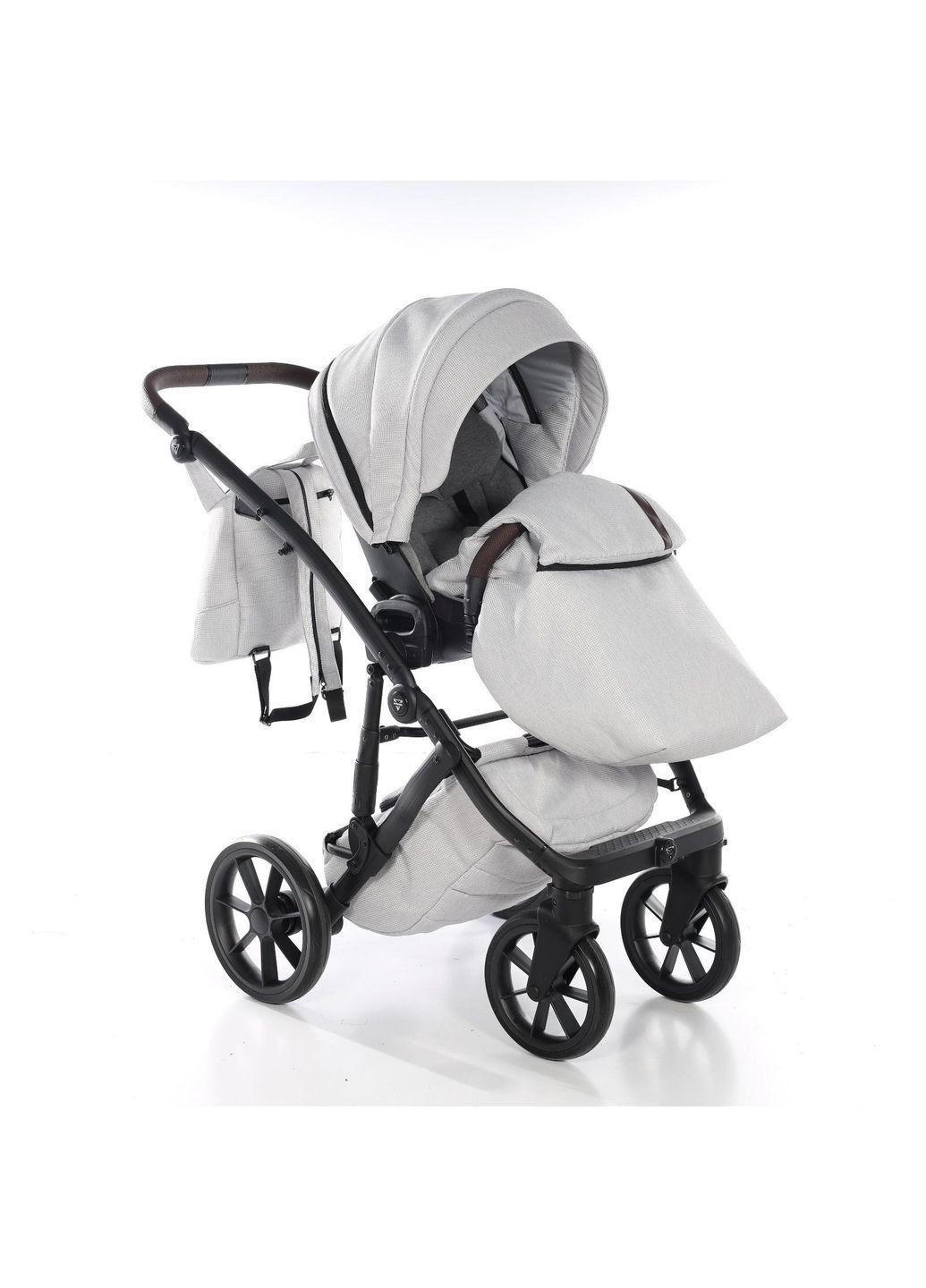 Універсальна коляска 2 в 1 Space Waffle 01, сірий () Junama J-SpW-01 (366524795)
