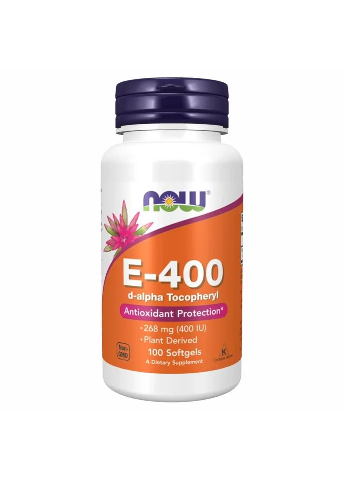 E-400 DA - 100 sgels Now Foods (387351216)