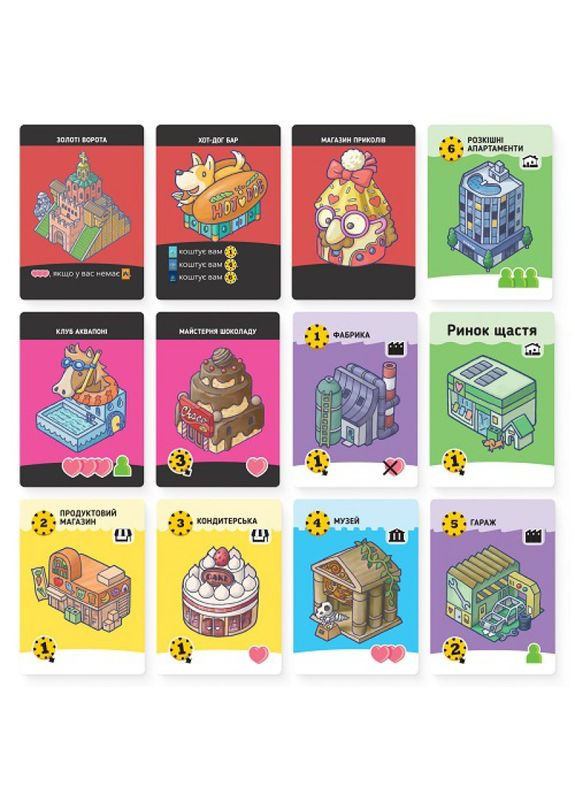 Настільна гра Місто Щастя (Happy City) (укр) ( ) Ігромаг CGHC01 (370762421)