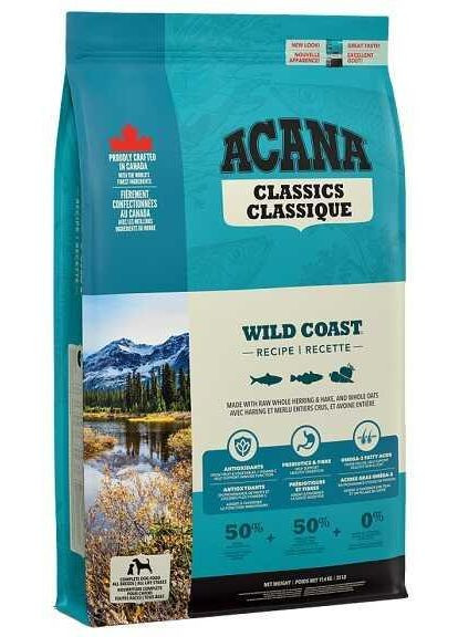 Сухий корм CLASSICS WILD COAST RECIPE для собак усіх порід на всіх стадіях життя, з оселедцем, 14,5 кг Acana (360544174)
