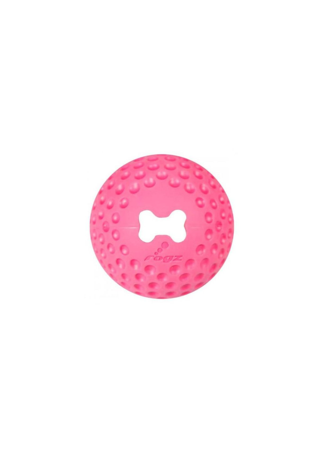 Игрушка для собак GUMZ мяч розовый S 3542405 ROGZ (269341784)